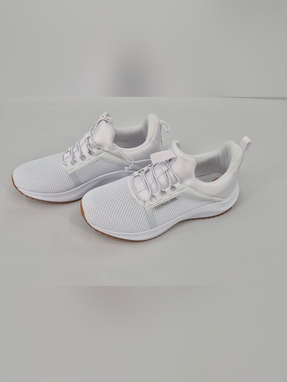 US Polo Assn Sneakers Women’s Size 7.5 White Slip On Lightweight